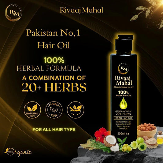 Rivaaj Mahal Herbal Hair Oil